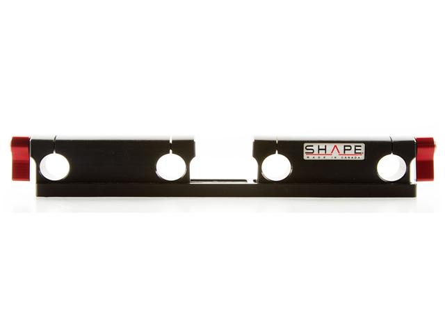 SHAPE Black Magic Offset Rail 15mm 2-Rod Bloc