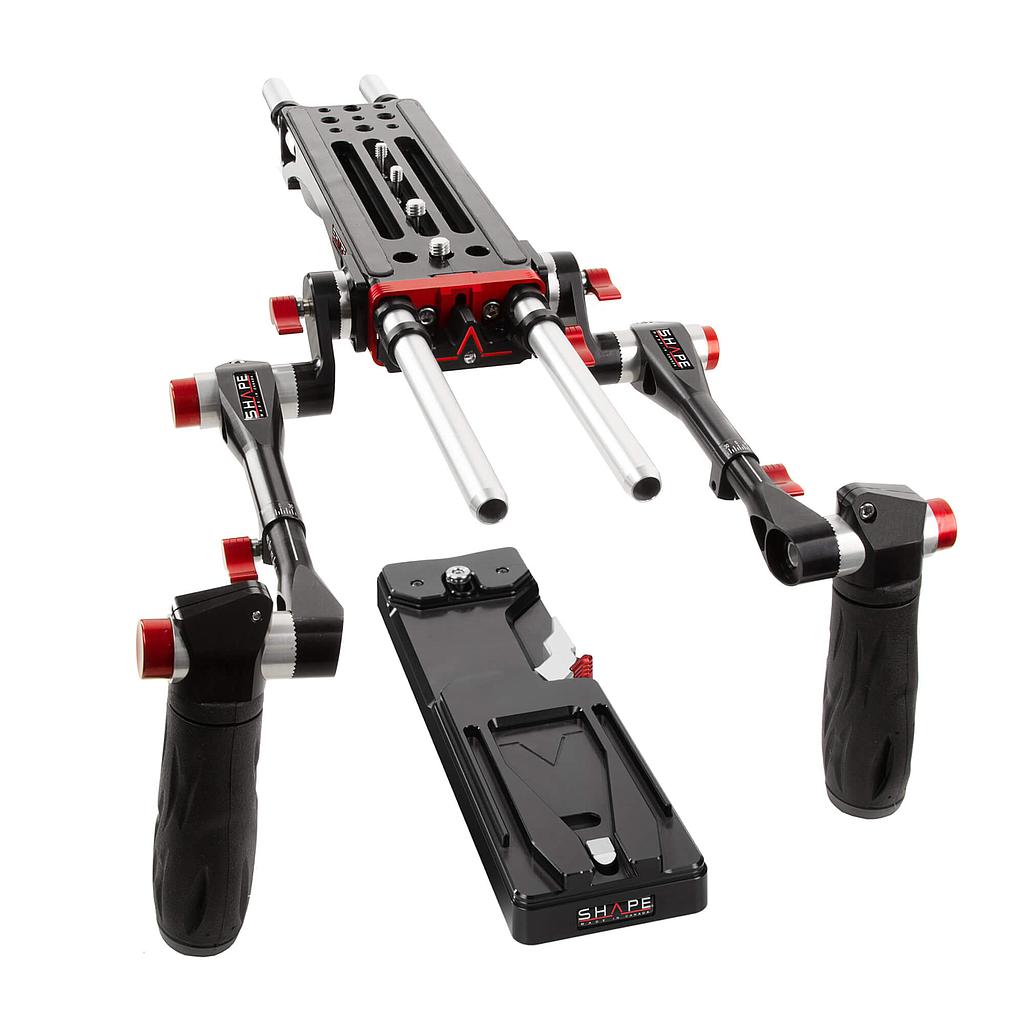 SHAPE 8000 V-Lock Quick Release Baseplate