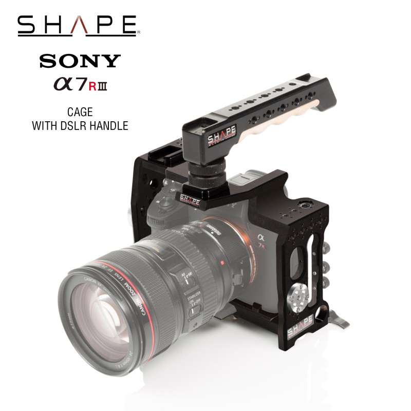 SHAPE Sony A7R3 Cage with DSLR Handle
