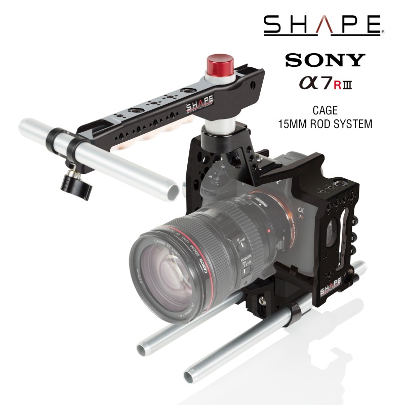 SHAPE Sony A7R3 Cage 15mm Rod System