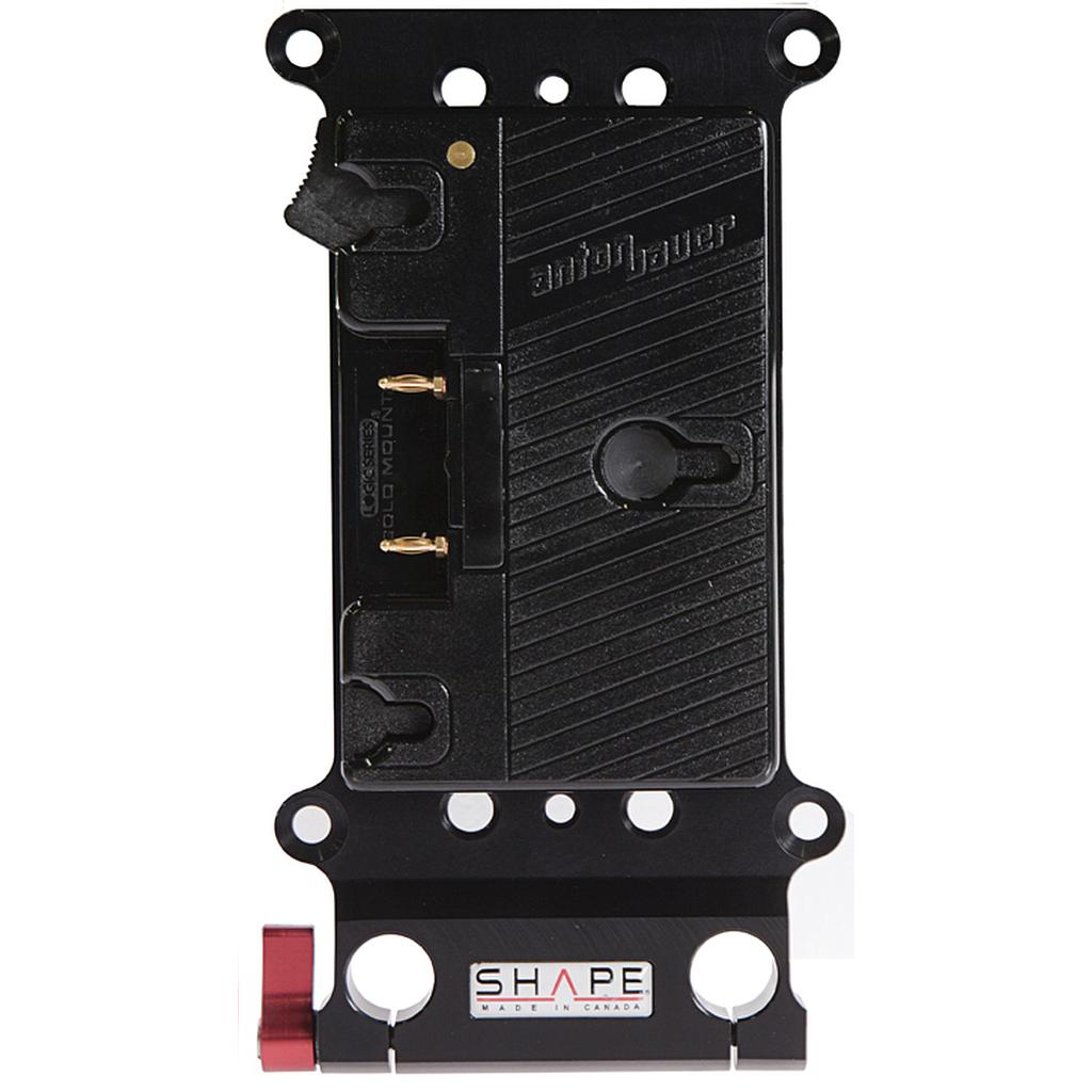 SHAPE Multi-Purpose Mounting Cheeseplate with Anton Bauer