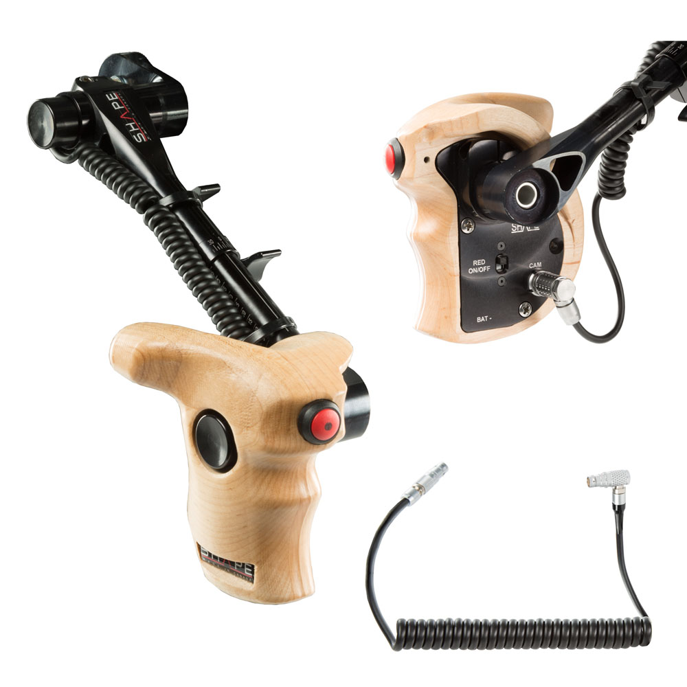 SHAPE Start und Stop Teleskopischer Griff mit Arri Rosetten für Arri Kameras