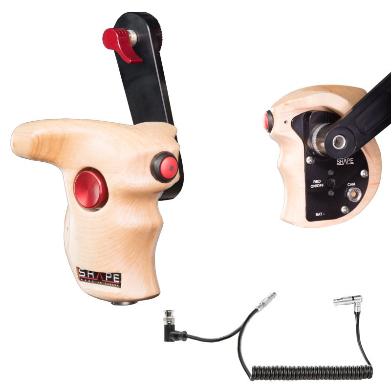 SHAPE RED Kamera Stop und Start Grip Arri Rosette