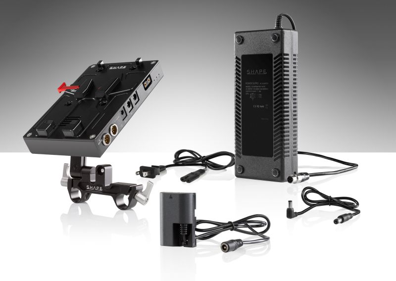 SHAPE D-Box Camera Power und Charger für die Canon 5D, 7D, LP-E6 Serie