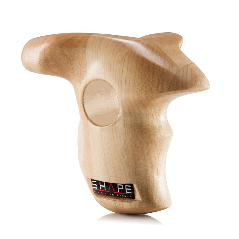 SHAPE Wooden Handle Grip Replacement for Rubber Handle Clamp (right)