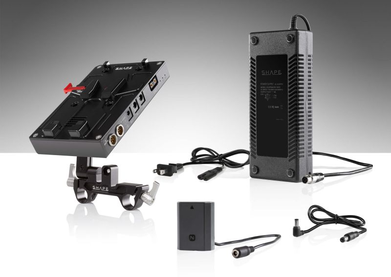 SHAPE D-Box Netzteil und Ladegerät für Sony a7R III und a73 Serie