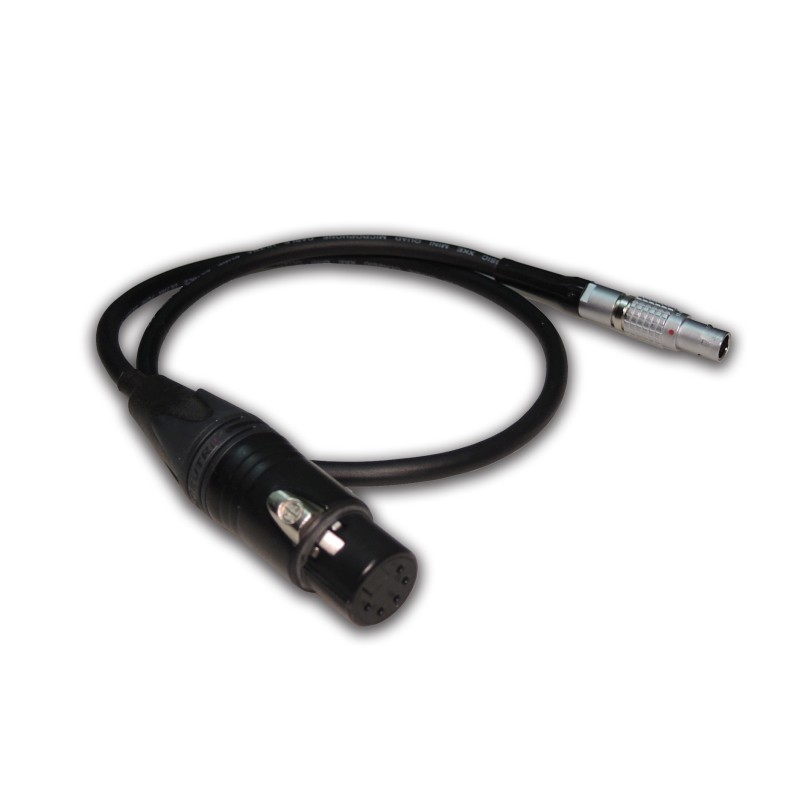 BEACHTEK LF 5-pin XLR to 6-pin LEMO