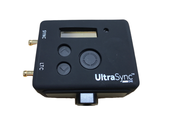 ATOMOS UltraSync ONE schwarzes Silikongehäuse mit "Befestigungsgewinde"