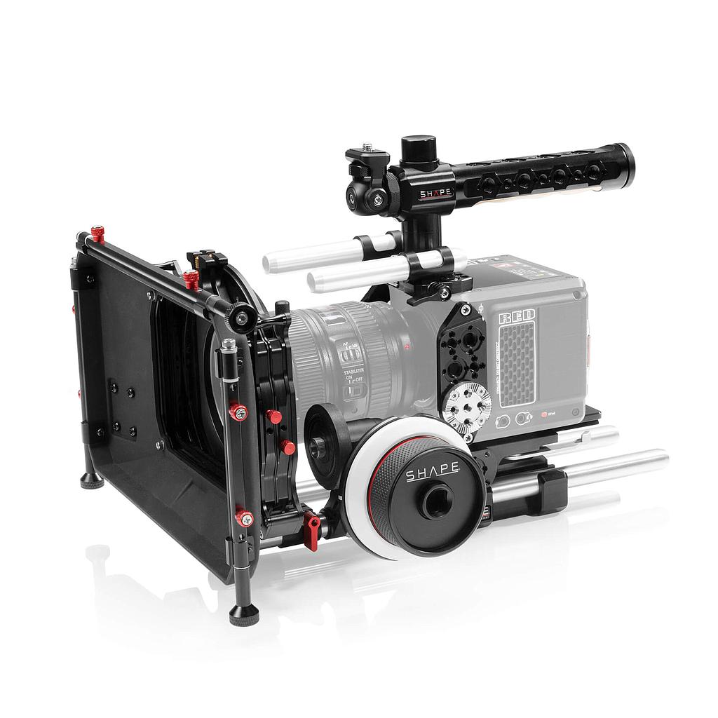 SHAPE RED Komodo kit with Matte Box and Follow Focus