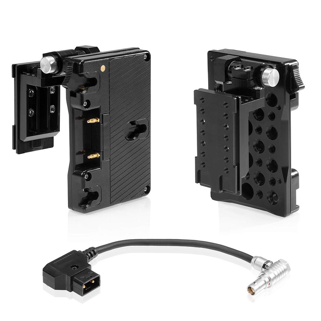 [SHGPKOMO] SHAPE Gold Mount pivoting battery plate for RED Komodo