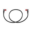 SHAPE 4K-12G SDI Coaxial Cable 24" 90 Degree Connectors