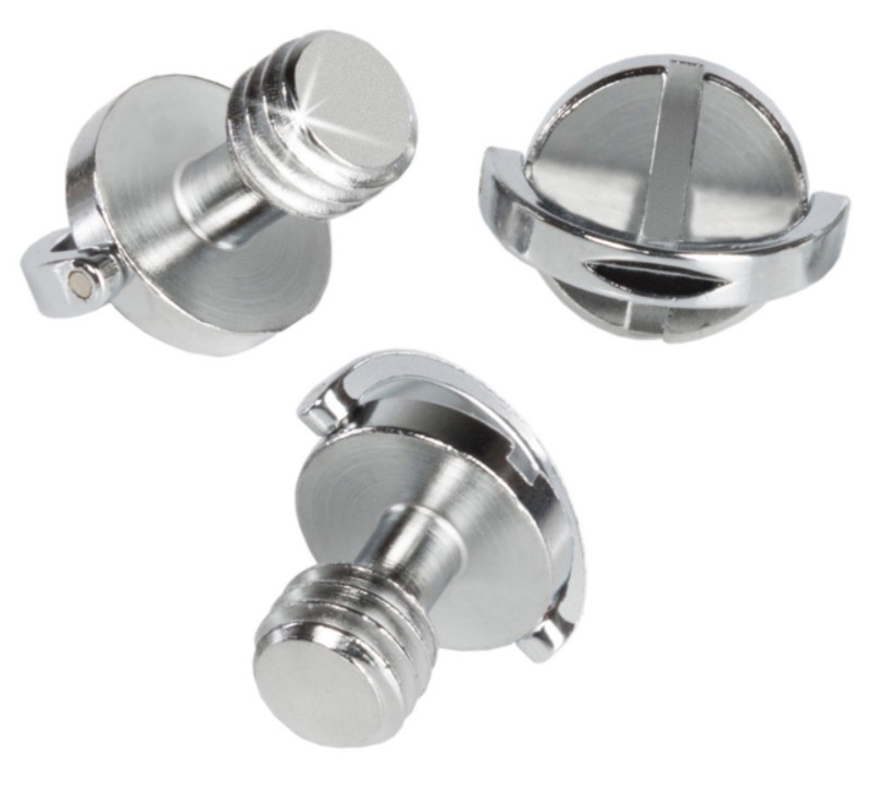 SHAPE 3/8"-16 D-RING CAMERA SCREWS 3-PACK