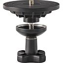 LIBEC Flat Base Adapter for 75mm/100mm Bowl Tripods