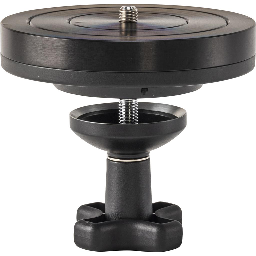LIBEC Flat Base Adapter for 100mm Bowl Tripods