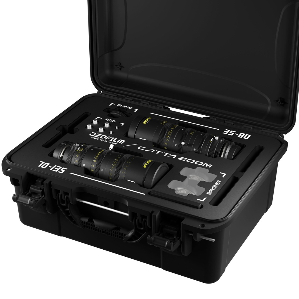DZOFILM Catta Zoom 2-Lens Kit (35-80/70-135 T2.9) Black
