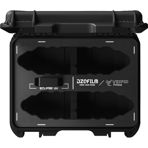 [DZO-CaseV4] DZOFILM Hard Case for Vespid Prime 4-Lens Kit (35,50,125, Macro 90/25,75,100, Macro 90) 