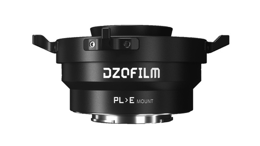 [DZO-ADPLEBLK] DZOFILM Octopus Adapter PL Mount Lens to E Mount Camera (Black)