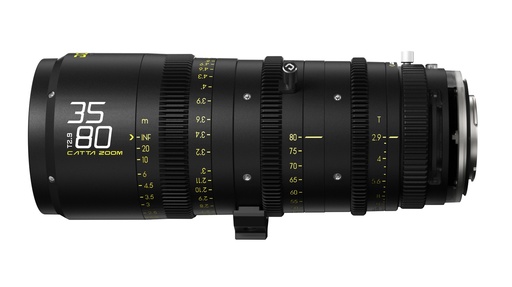 [DZO-FF3580E-BLK] DZOFILM Catta Zoom 35-80 T2.9 Black for E Mount (FF)