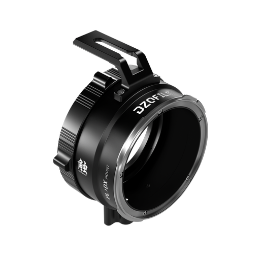 [DZO-ADPLDBLK] DZOFILM Octopus Adapter PL Mount Lens to DJI DX Mount Camera (Ronin 4D) (Black)