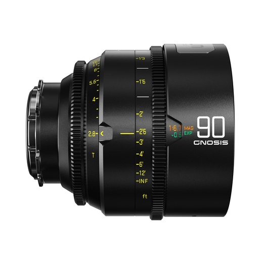 [DZO-G9028LPLI] DZOFILM Gnosis Macro 90 T2.8 for PL/EF/LPL Mount (VV/FF) imperial