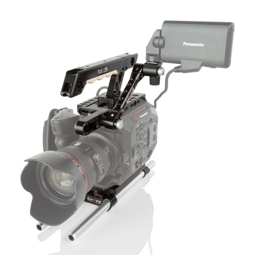 [SHEVALWBT] SHAPE Panasonic AU-EVA1 15mm LW Handle EVF Mount
