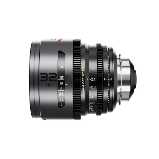 [DZO-PA3221PLMN] DZOFILM Pavo 2x Anamorphic 32mm T2.1 for PL/EF Mount (S35) metric - Neutral Coating