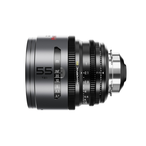 [DZO-PA5521PLMN] DZOFILM Pavo 2x Anamorphic 55mm T2.1 for PL/EF Mount (S35) metric - Neutral Coating