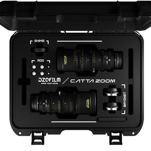 [DZO-FFCatta2E2-BLK] DZOFILM Catta Zoom 2-Lens Kit (18-35/70-135 T2.9) Black
