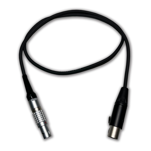 [BT-6PIN] BEACHTEK 5-PIN FEMALE MINI XLR TO 6-PIN MALE LEMO