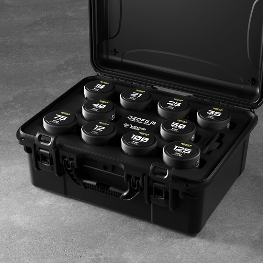 [DZO-VPS10PL] DZOFILM Vespid Prime 10-Lens Kit (12/16mm T2.8 + 21/25/35/40/50/75/100/125mm T2.1)