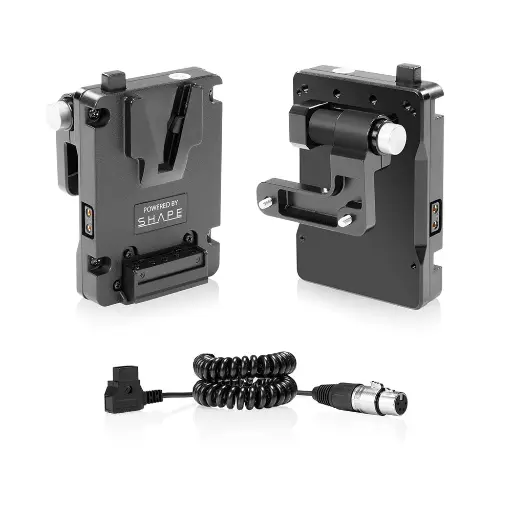 [SHC4VP] SHAPE V-Mount Pivoting Battery Plate for Canon EOS C400