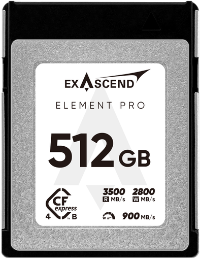 [EXPC4SB512GB] Exascend Element Pro 512GB (Cfexpress B)