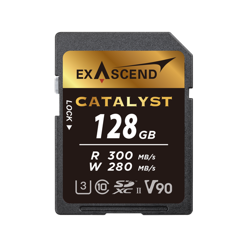 [EX128GSDU2] Exascend Catalyst 128GB (UHS-II SD V90)