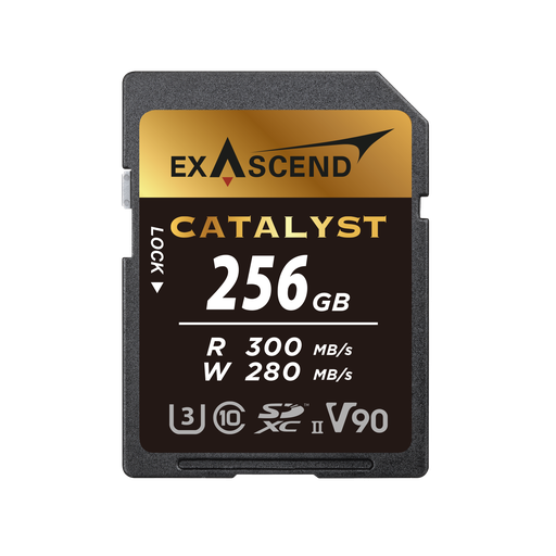 [EX256GSDU2] Exascend Catalyst 256GB (UHS-II SD V90)