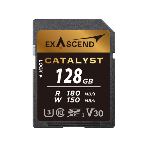 [EX128GSDU1] Exascend Catalyst 128GB (UHS-I SD V30)
