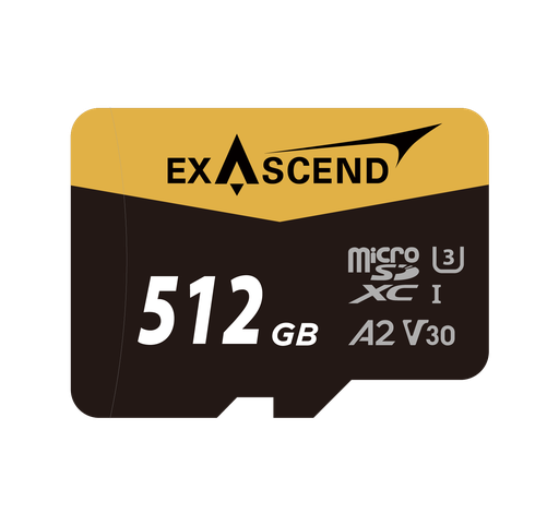 [EX512GUSDU1] Exascend Catalyst 512GB (UHS-I microSD V30)