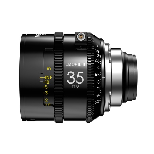 [DZO-V235MH] DZOFILM Vespid Prime 2 35mm T1.9 for PL Mount (VV/FF) metric 