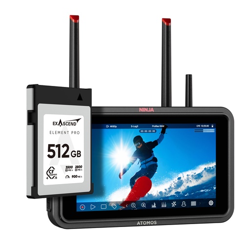 [ATOMNJTXEP512] ATOMOS Ninja TX Element Pro Bundle