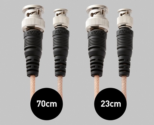 [ATOMCAB002] ATOMOS 2 x Samurai SDI Cables (1x23/1x70 cm)