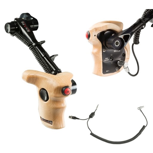 [SHD3STRED] SHAPE RED Kamera Stop und Start Grip Telescopic Arri Rosette