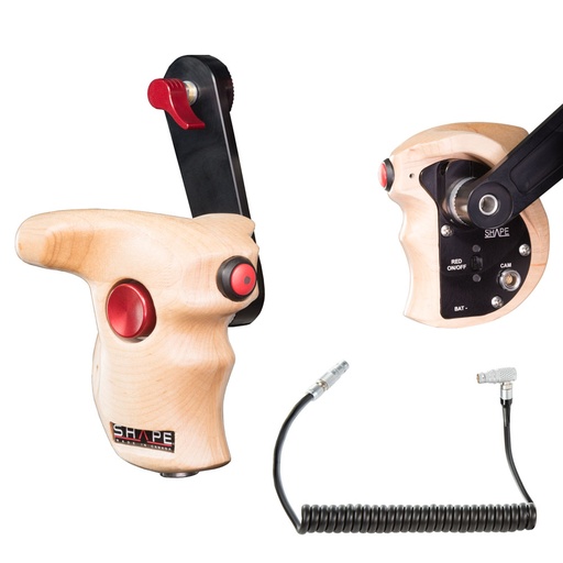 [SHD1STAR] SHAPE Start und Stop Griff mit Arri Rosetten für Arri Kameras