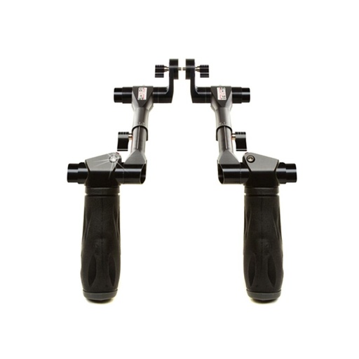 [SHHAND12SHADOW] SHAPE Telescopic Black Handle Arri Rosette