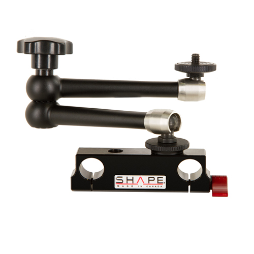 [SHRODSUP4MA11] SHAPE 15MM ROD BLOC WITH THREADS  ¼ -20  ⅜-16 with MAGIC ARM 11 "