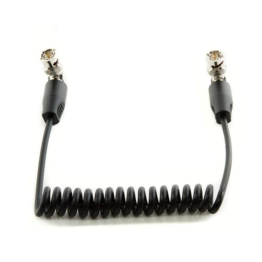 [SHSH10BN] SHAPE 10" Coil SDI Cable BNC 90 Degree Connectors
