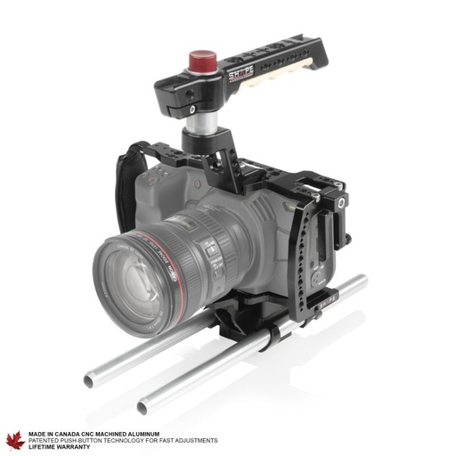 [SHC4KROD] SHAPE BlackMagic Pocket Cinema 4K/6K 15mm Rod System