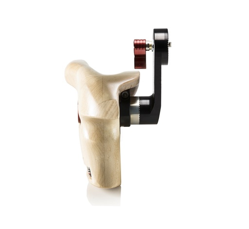 [SHWR-HAND1] SHAPE Wooden Handle Single Right Arri Rosette