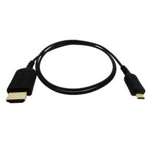 [SA-HTU08-BLACK] SANHO HyperThin Micro HDMI to HDMI Cable
