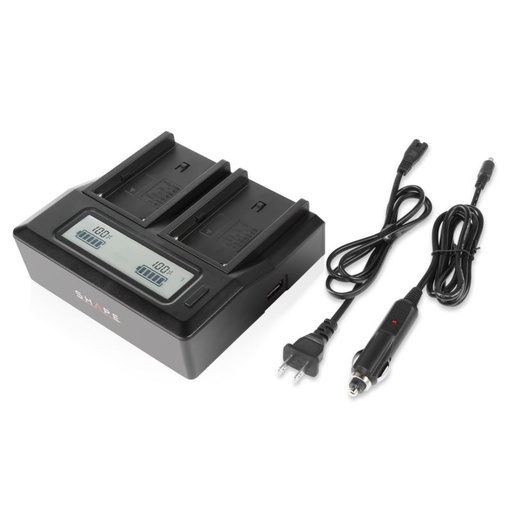 [SHNPFCH] SHAPE Doppel LCD Ladegerät