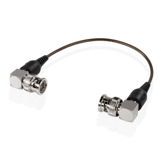 [SHSKI6N] SHAPE skinny 90° BNC Kabel 6" (black)
