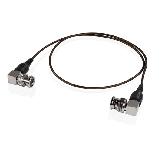 [SHSKI24N] SHAPE skinny 90° BNC Kabel 24" (black)